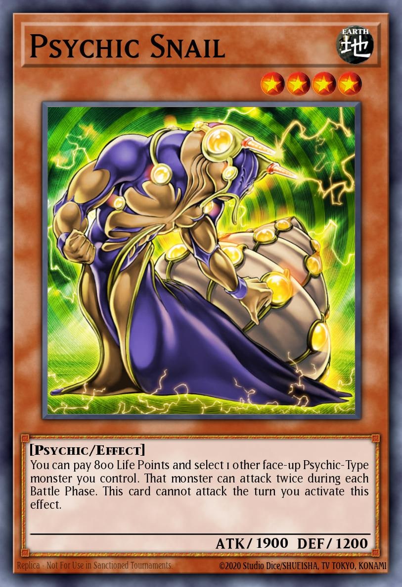 Psychic Snail, The Duelist Genesis TDGS-EN021
