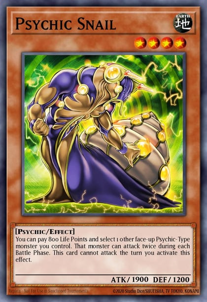 Psychic Snail, The Duelist Genesis TDGS-EN021