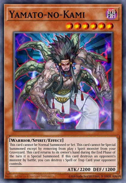 Yamato-no-Kami, The Duelist Genesis TDGS-EN035