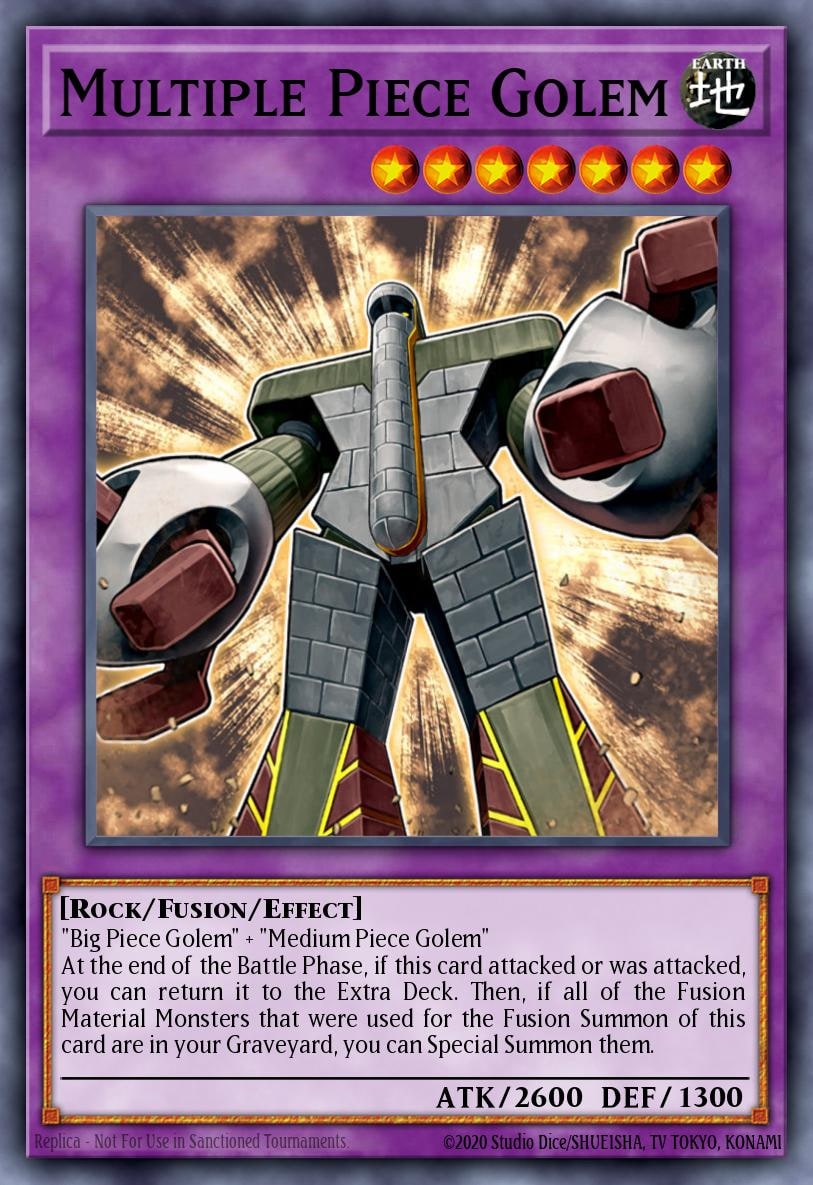 Multiple Piece Golem, The Duelist Genesis TDGS-EN038