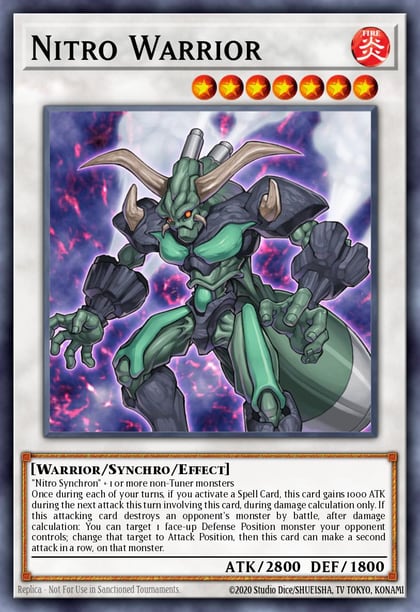Nitro Warrior (UTR), The Duelist Genesis TDGS-EN039