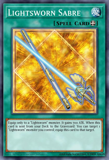 Lightsworn Sabre, The Duelist Genesis TDGS-EN059