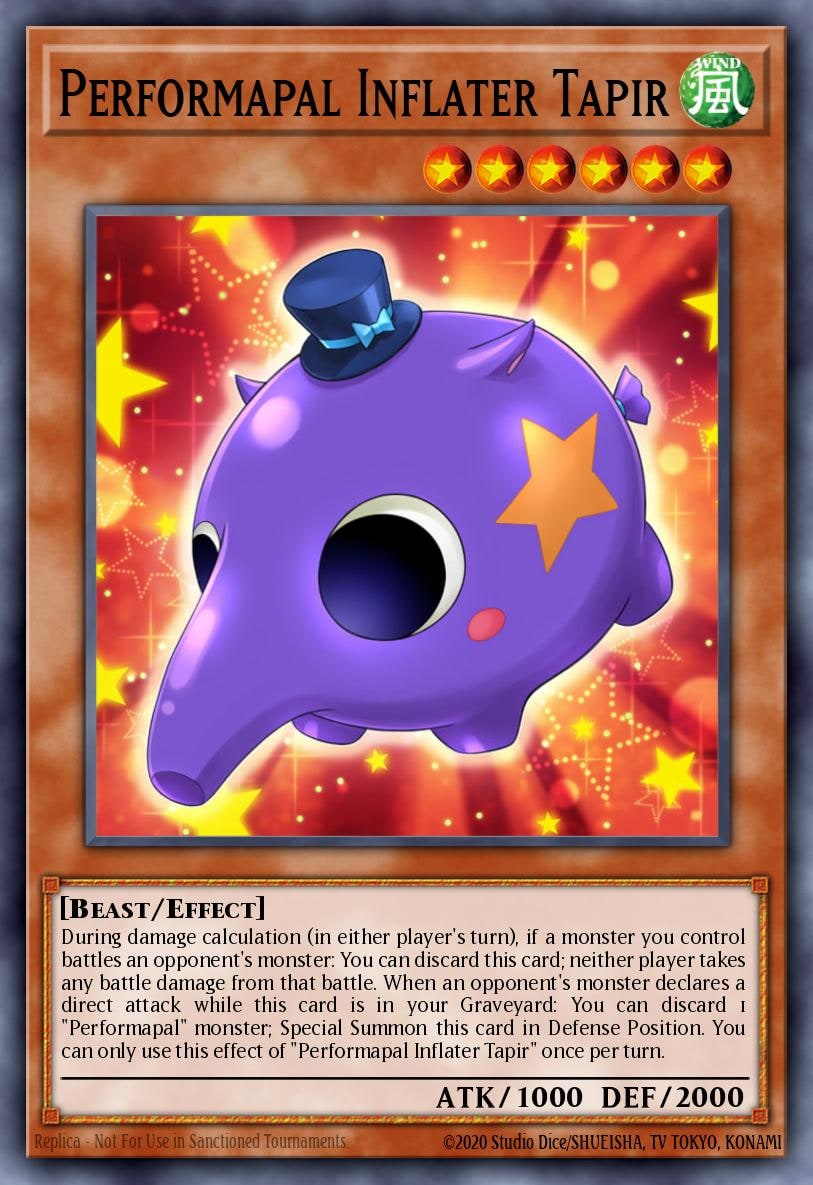 Performapal Inflater Tapir, The Dark Illusion TDIL-EN004