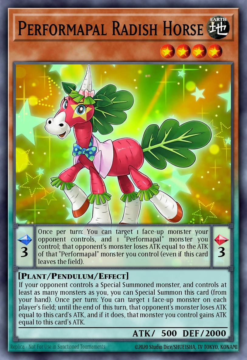 Performapal Radish Horse, The Dark Illusion TDIL-EN007