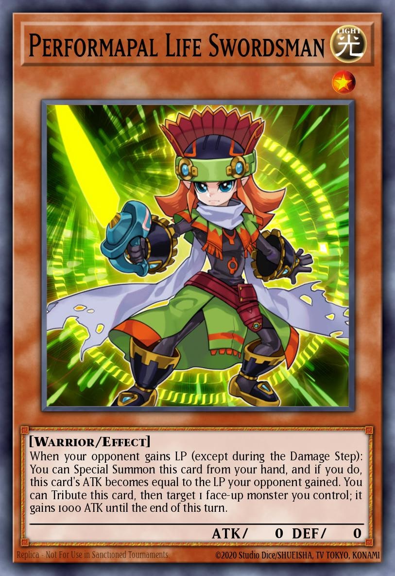 Performapal Life Swordsman, The Dark Illusion TDIL-EN008