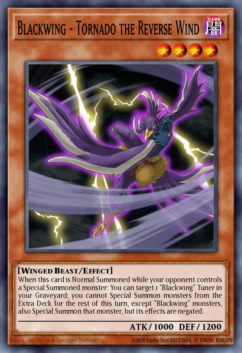 Blackwing - Tornado the Reverse Wind, The Dark Illusion TDIL-EN012