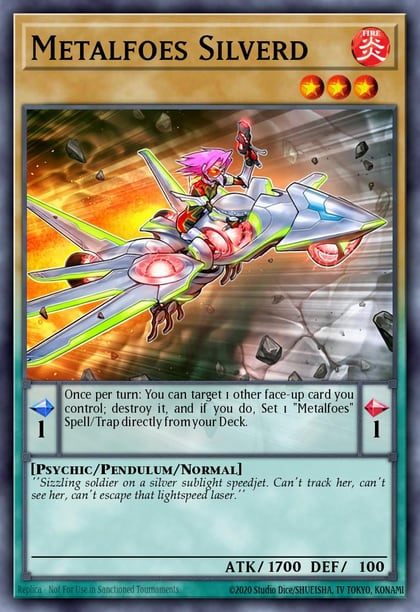 Metalfoes Silverd, The Dark Illusion TDIL-EN022
