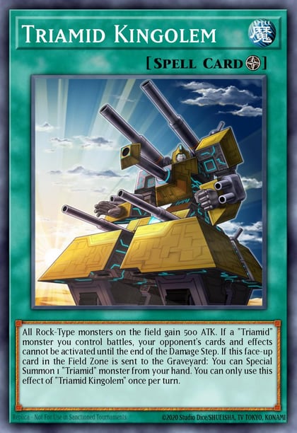 Triamid Kingolem, The Dark Illusion TDIL-EN064