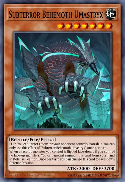Subterror Behemoth Umastryx, The Dark Illusion TDIL-EN083