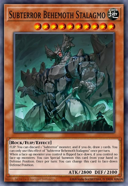 Subterror Behemoth Stalagmo, The Dark Illusion TDIL-EN084