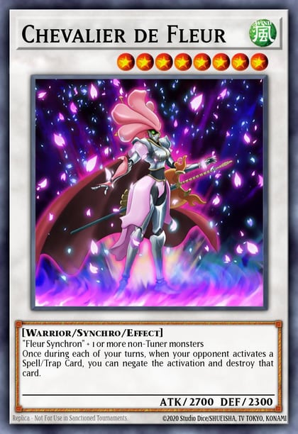 Chevalier de Fleur, Yu-Gi-Oh! 5D's Tag Force Promotional Cards TF05-EN002