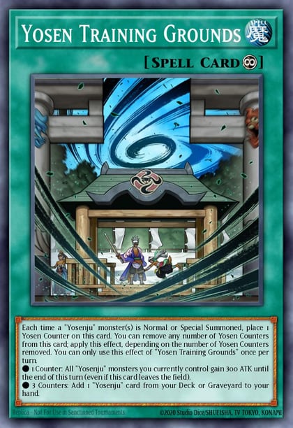 Yosen Training Grounds, The Secret Forces THSF-EN008