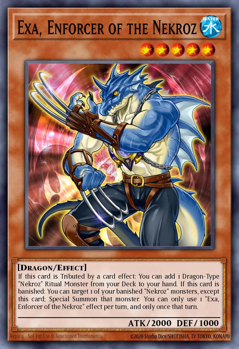 Exa, Enforcer of the Nekroz, The Secret Forces THSF-EN012