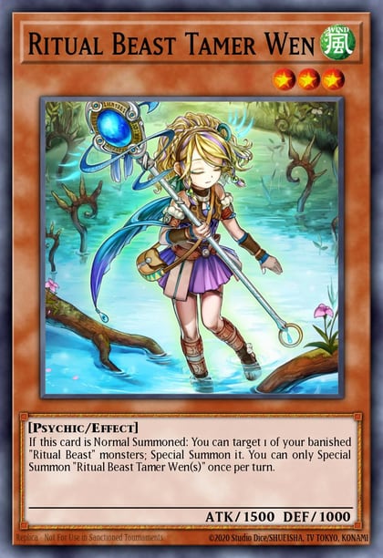Ritual Beast Tamer Wen, The Secret Forces THSF-EN024