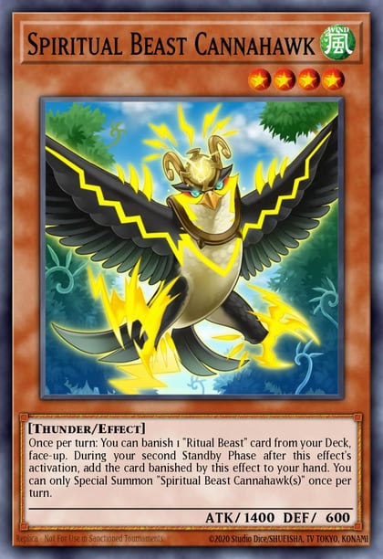 Spiritual Beast Cannahawk, The Secret Forces THSF-EN027