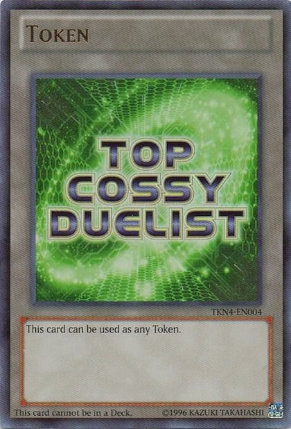 Token: Top Ranked COSSY Duelist (Green), Yu-Gi-Oh! Tokens TKN4-EN004