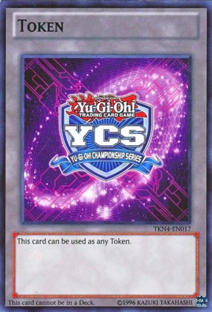 Yu-Gi-Oh Championship Series Token (2014 Pre-registration), Yu-Gi-Oh! Tokens TKN4-EN017