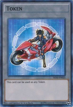 Token: Yusei Fudo, Yu-Gi-Oh! Tokens TKN4-EN025