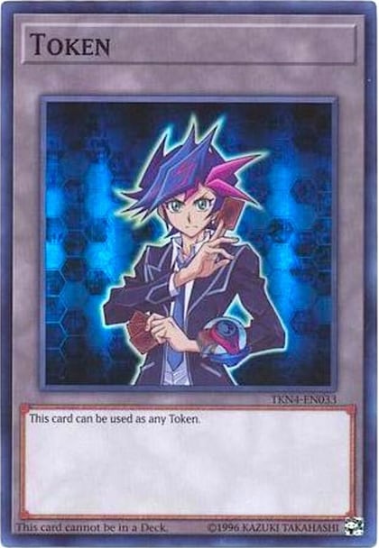Token: Yusaku Fujiki, Yu-Gi-Oh! Tokens TKN4-EN033