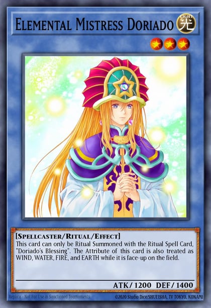 Elemental Mistress Doriado, The Lost Millennium TLM-EN034