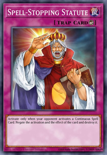 Spell-Stopping Statute (UTR), The Lost Millennium TLM-EN058