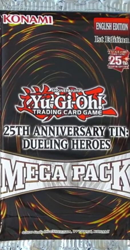 25th Anniversary Tin: Dueling Heroes Mega Pack, 25th Anniversary Tin: Dueling Heroes P493310