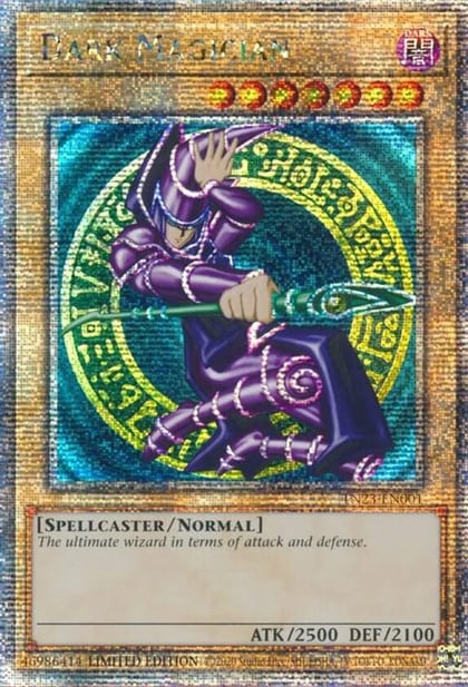 Dark Magician (Quarter Century Secret Rare), 25th Anniversary Tin: Dueling Heroes TN23-EN001