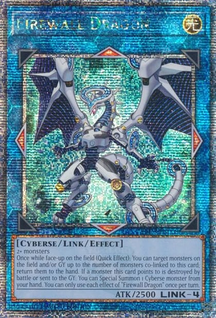 Firewall Dragon (Quarter Century Secret Rare), 25th Anniversary Tin: Dueling Heroes TN23-EN008