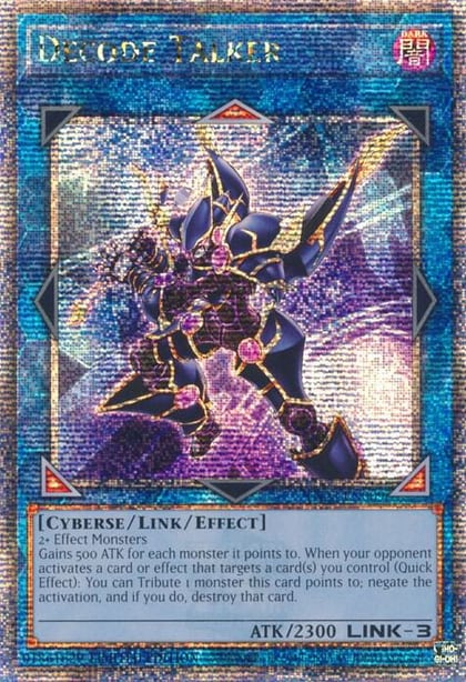 Decode Talker (Quarter Century Secret Rare), 25th Anniversary Tin: Dueling Heroes TN23-EN009
