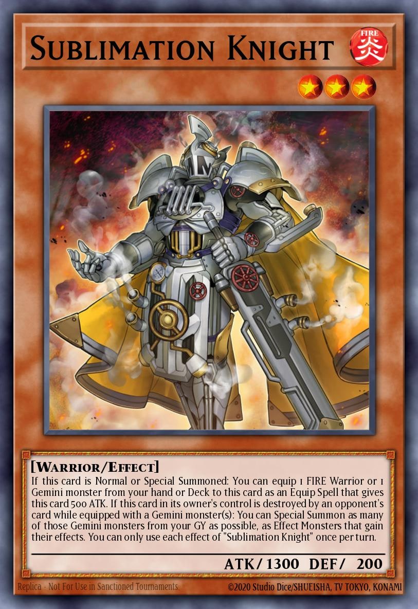 Sublimation Knight, Toon Chaos TOCH-EN013