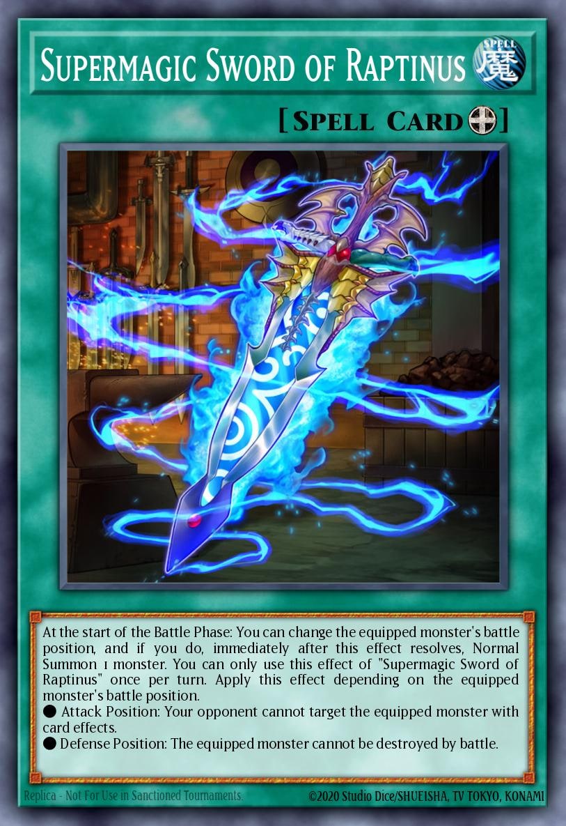 Supermagic Sword of Raptinus, Toon Chaos TOCH-EN017