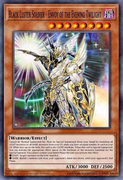 Black Luster Soldier - Envoy of the Evening Twilight, Toon Chaos TOCH-EN033