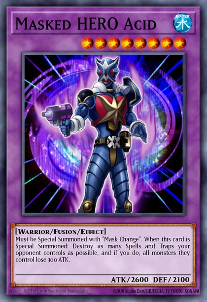 Masked HERO Acid, Toon Chaos TOCH-EN045