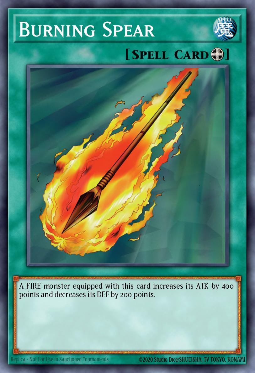 Burning Spear, Tournament Pack 1 TP1-010