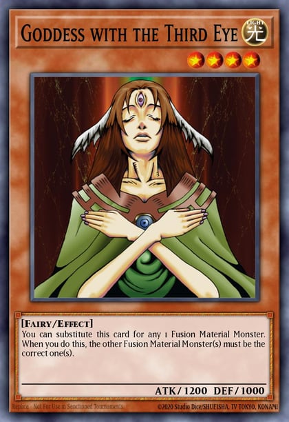 Goddess with the Third Eye, Tournament Pack 1 TP1-013