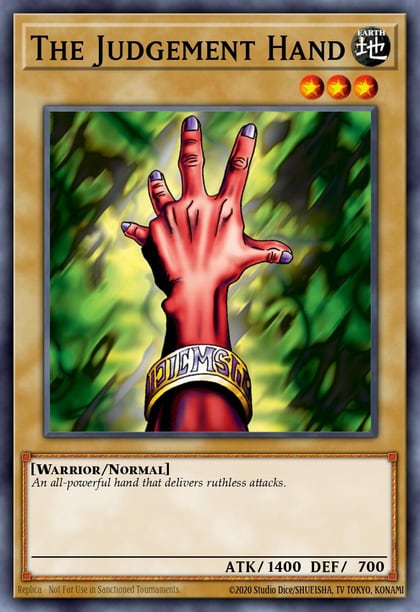 The Judgement Hand, Tournament Pack 1 TP1-026