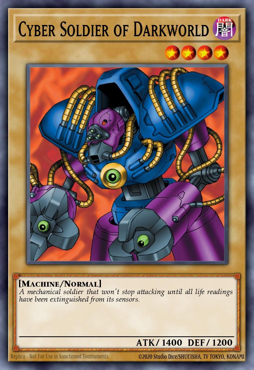 Cyber Soldier of Darkworld, Tournament Pack 1 TP1-028