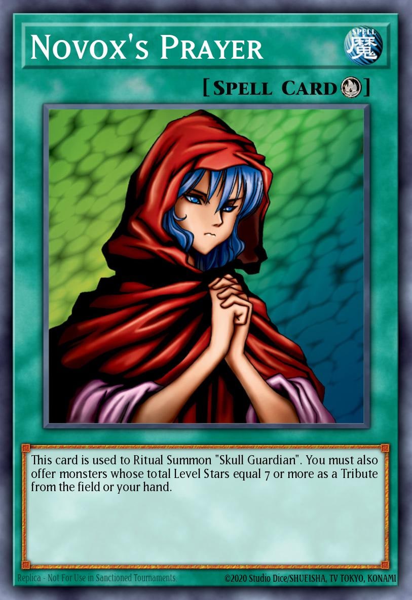 Novox's Prayer, Tournament Pack 2 TP2-008