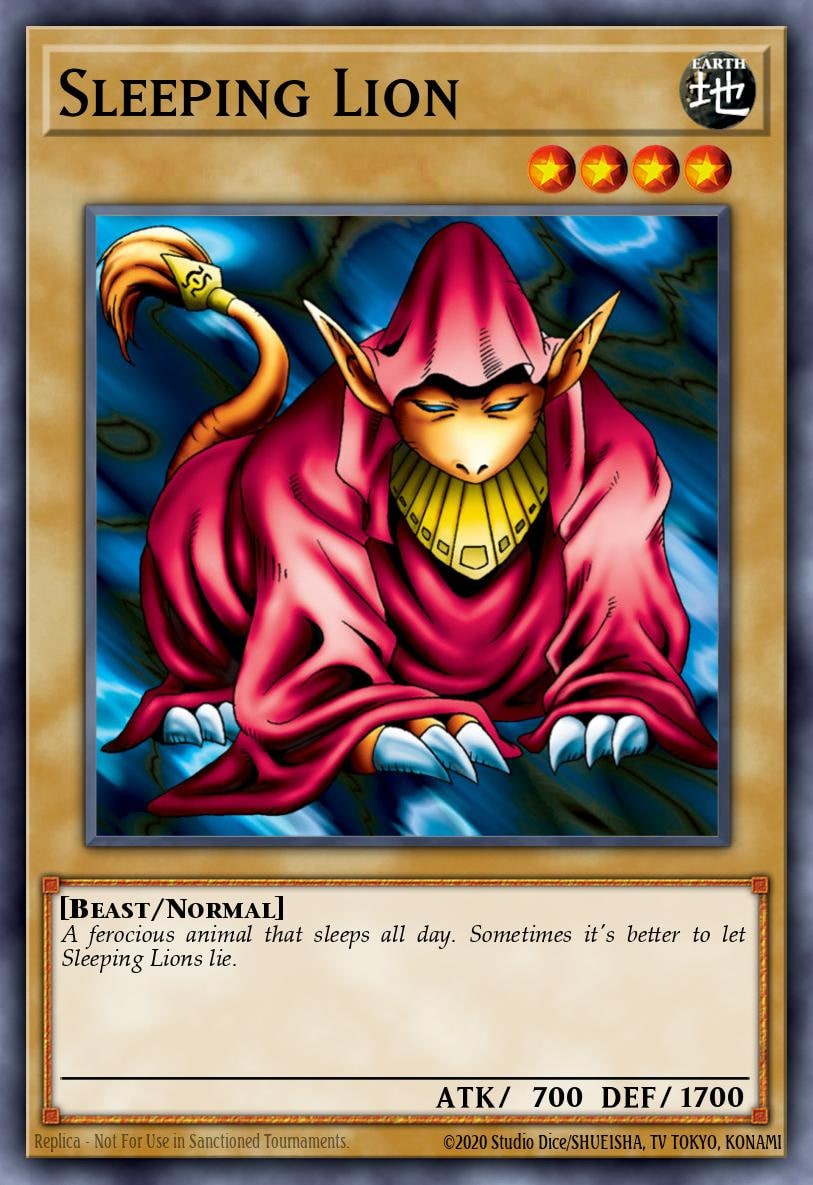 Sleeping Lion, Tournament Pack 6 TP6-EN017