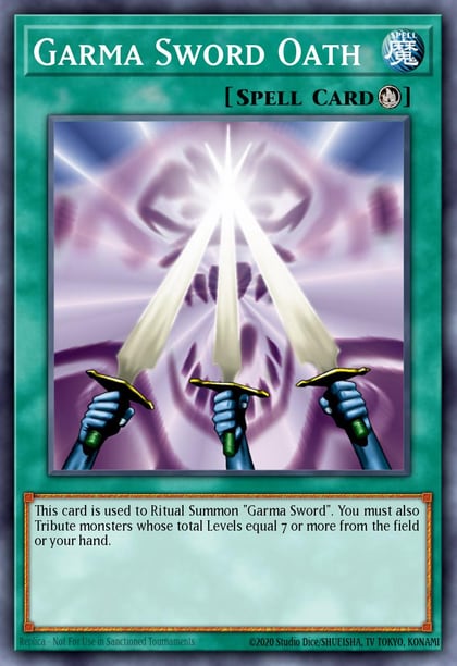Garma Sword Oath, Tournament Pack 8 TP8-EN010