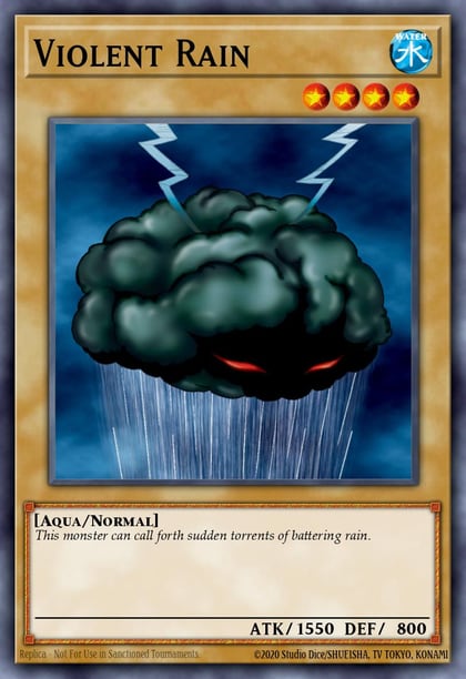 Violent Rain, Tournament Pack 8 TP8-EN015