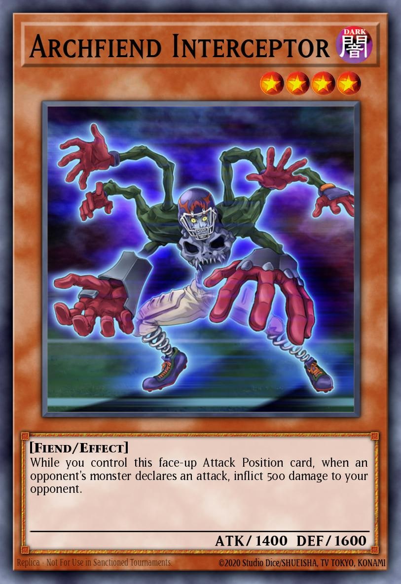 Archfiend Interceptor, The Shining Darkness TSHD-EN007