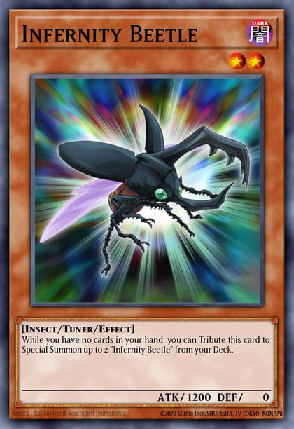 Infernity Beetle, The Shining Darkness TSHD-EN014