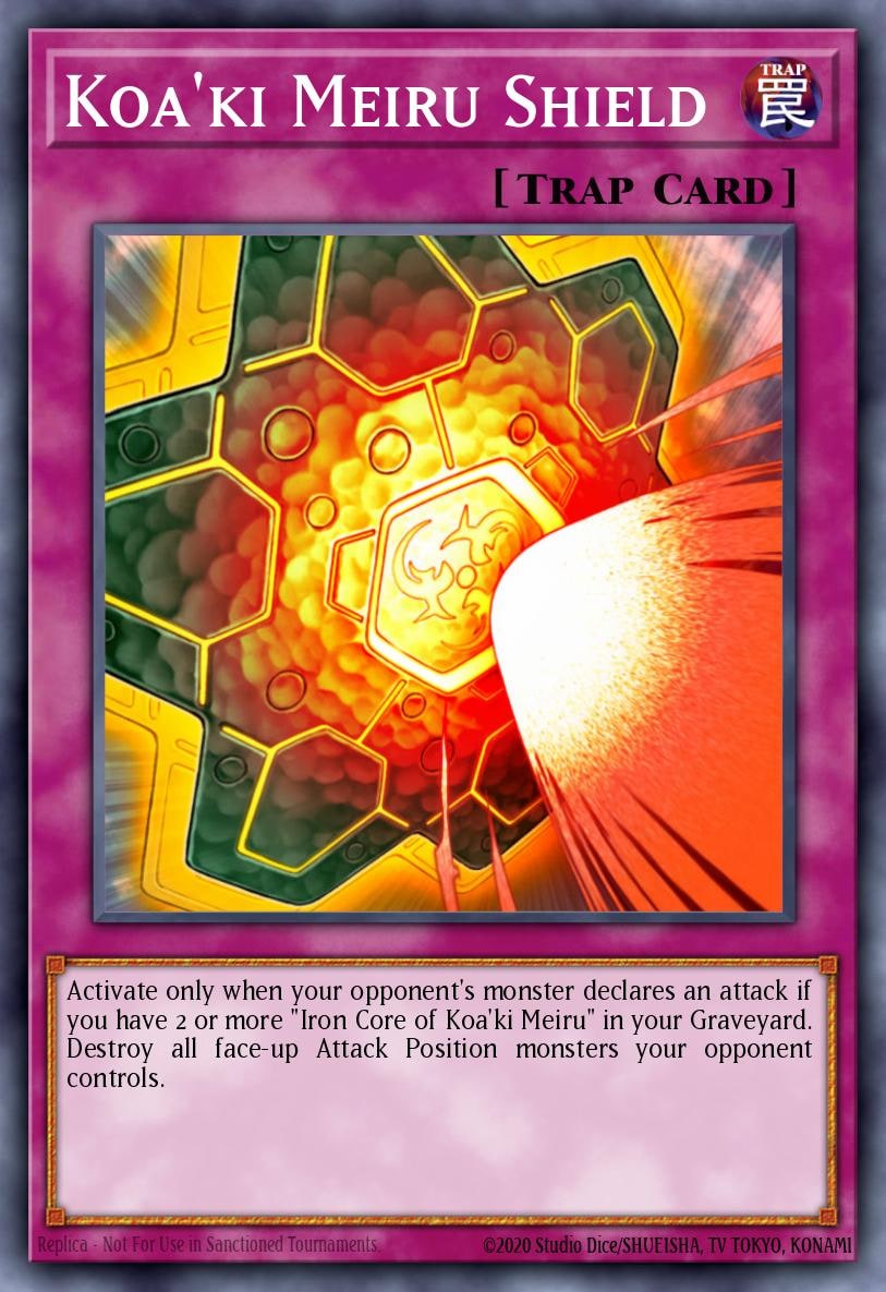 Koa'ki Meiru Shield, The Shining Darkness TSHD-EN077
