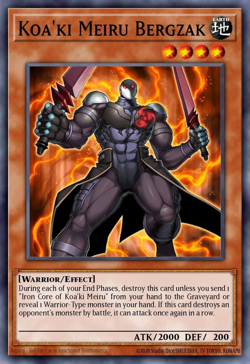 Koa'ki Meiru Bergzak, The Shining Darkness TSHD-EN099