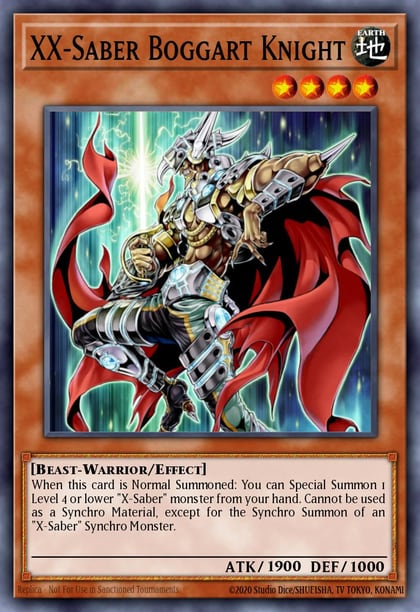 XX-Saber Boggart Knight (TSHD-ENSP1), The Shining Darkness TSHD-ENSP1