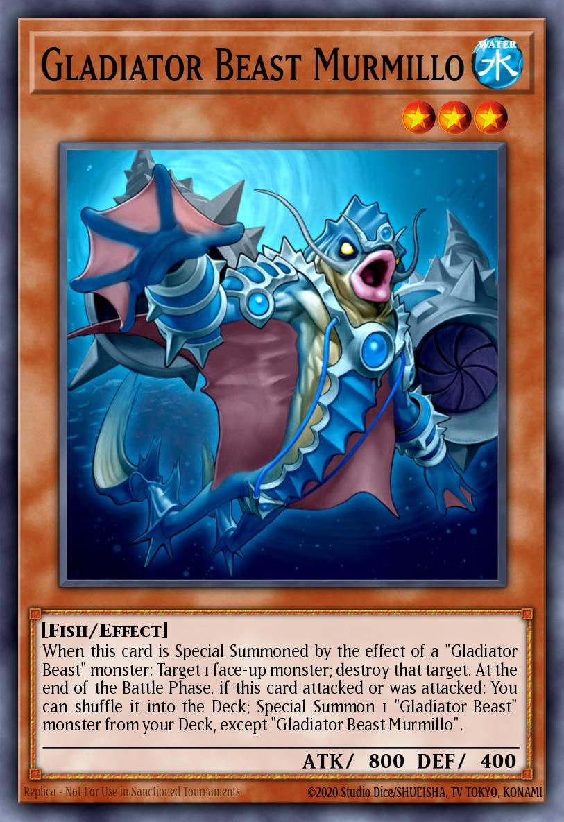 Gladiator Beast Murmillo, Turbo Pack Booster One Pack TU01-EN015