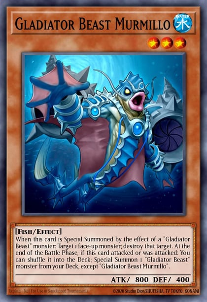 Gladiator Beast Murmillo, Turbo Pack Booster One Pack TU01-EN015