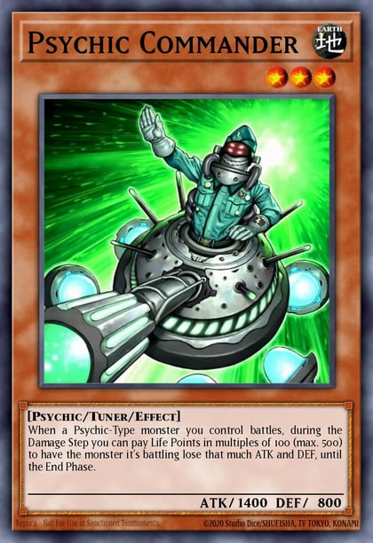 Psychic Commander, Turbo Pack: Booster Four TU04-EN008