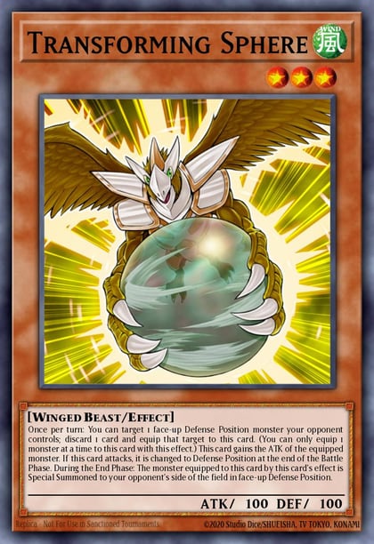 Transforming Sphere, Turbo Pack: Booster Six TU06-EN020